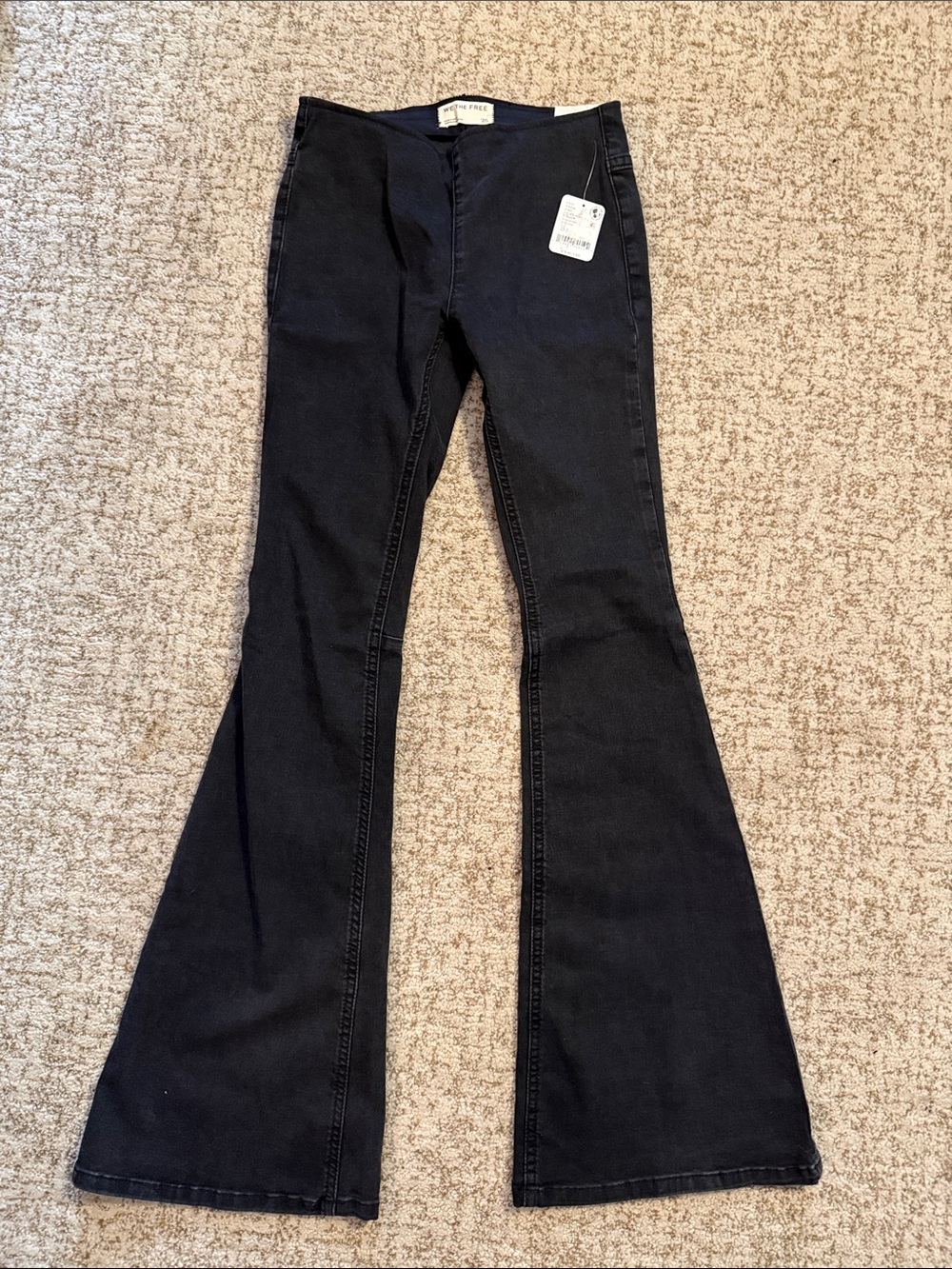 We The Free Black Flare Jeans - Women's